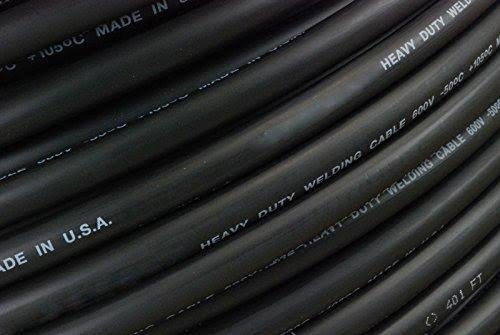 4/0 Gauge AWG Welding Lead Car Battery Cable Copper Wire Black + Red I156