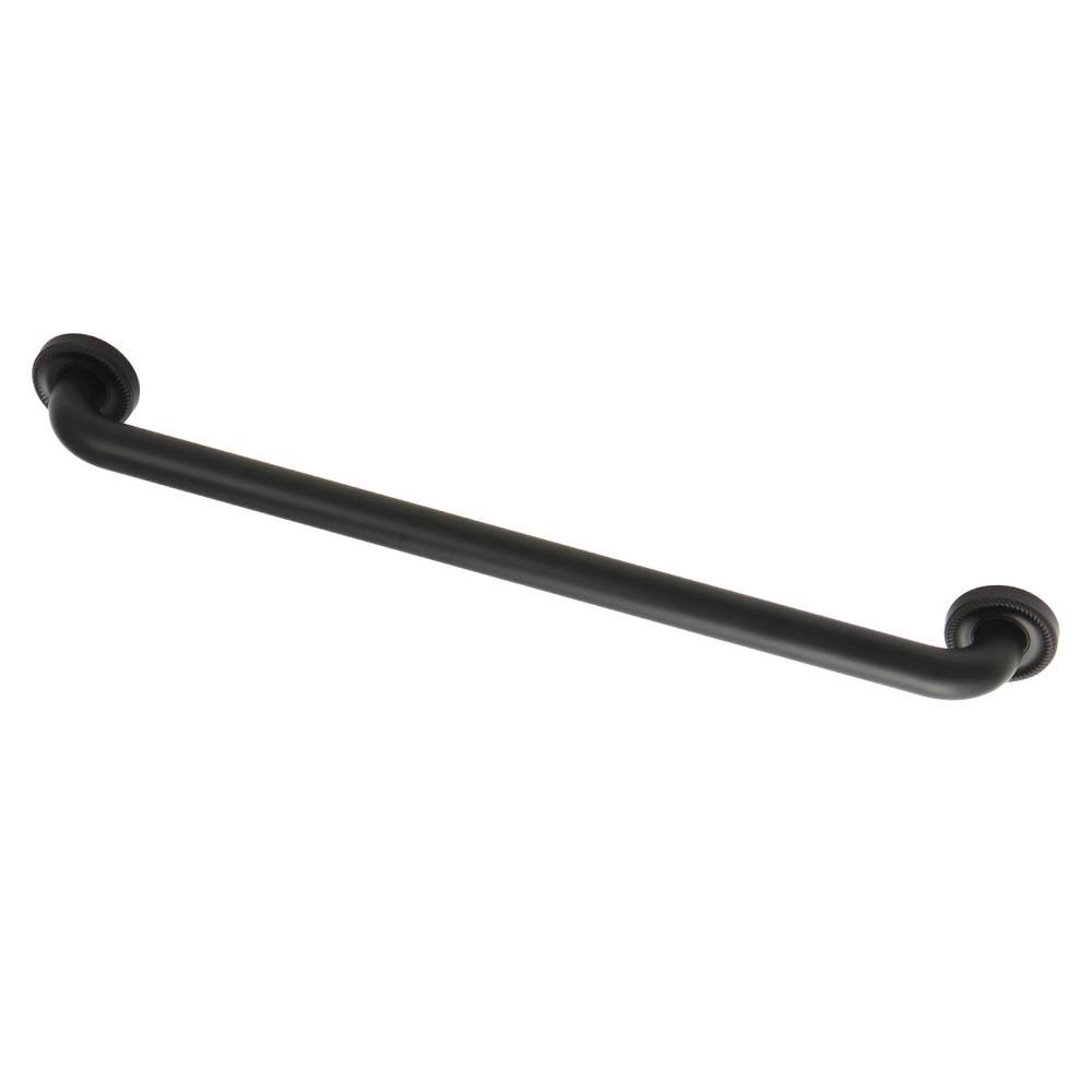 24 in. Matte Black Grab Bar X7696