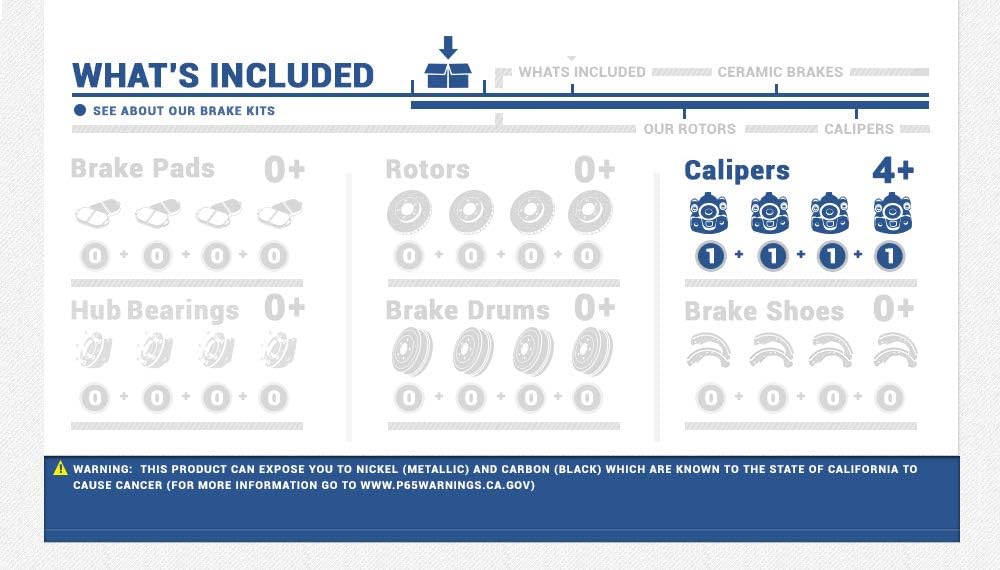 Semi-Loaded OE Caliper Assembly Set Kit Q150