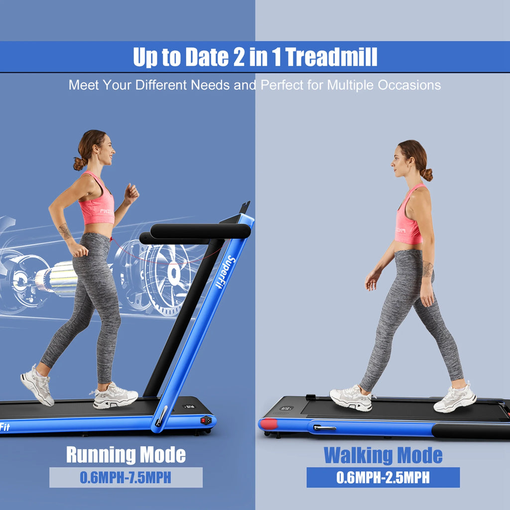 2.25HP Folding Treadmill with Remote Control C386064