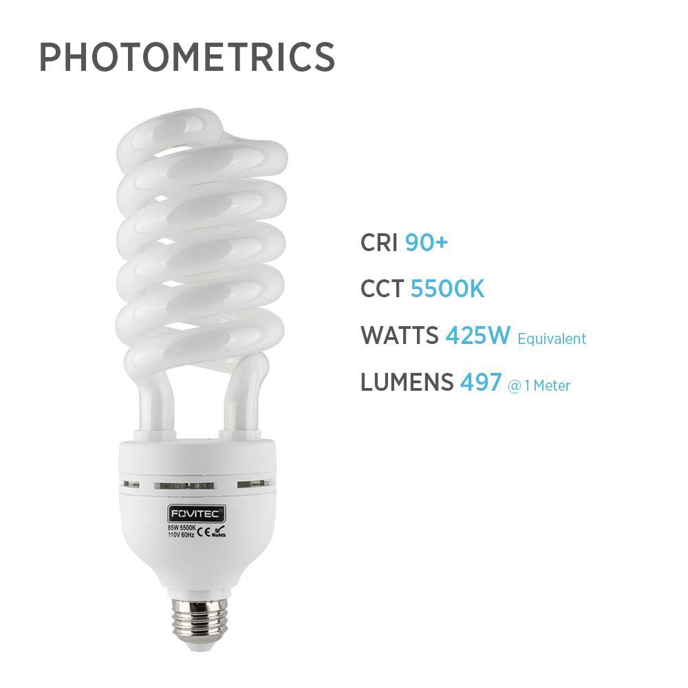 6X 85 Watt Daylight Fluorescent Light Bulb B34532