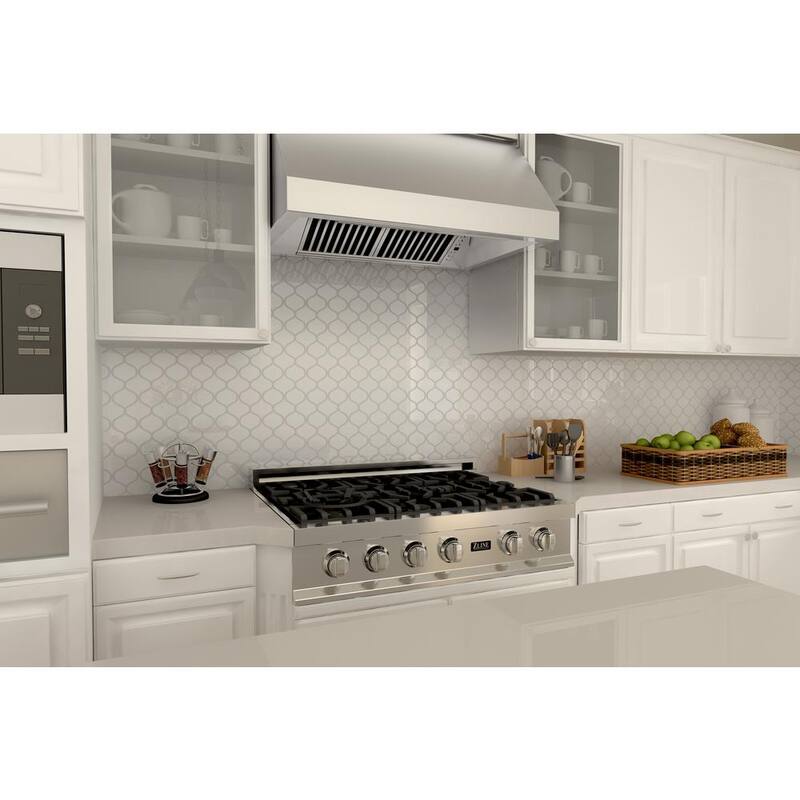 36 in. 700 CFM Convertible Under Cabinet Range Hood in Stainless Steel M37914