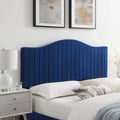 Channel Tufted Performance Velvet King Headboard L683367