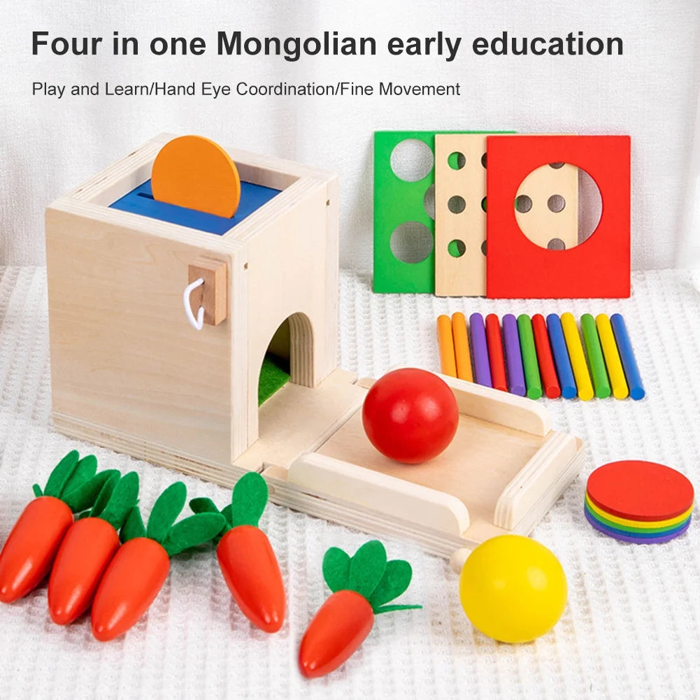 Bowling Toys Basswood Plywood Stick Toys D579
