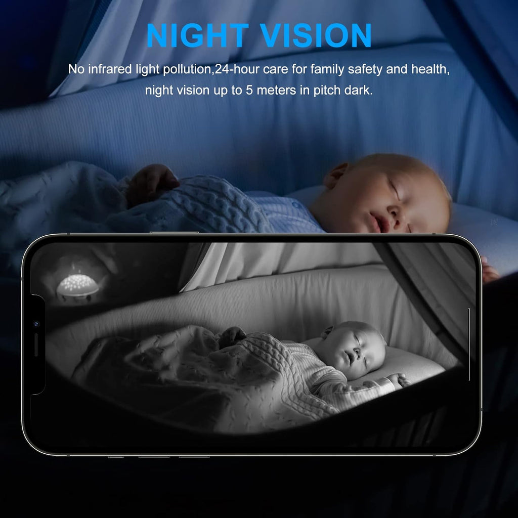 Indoor WiFi Security Camera with Infrared Night Vision and Motion Tracking L783