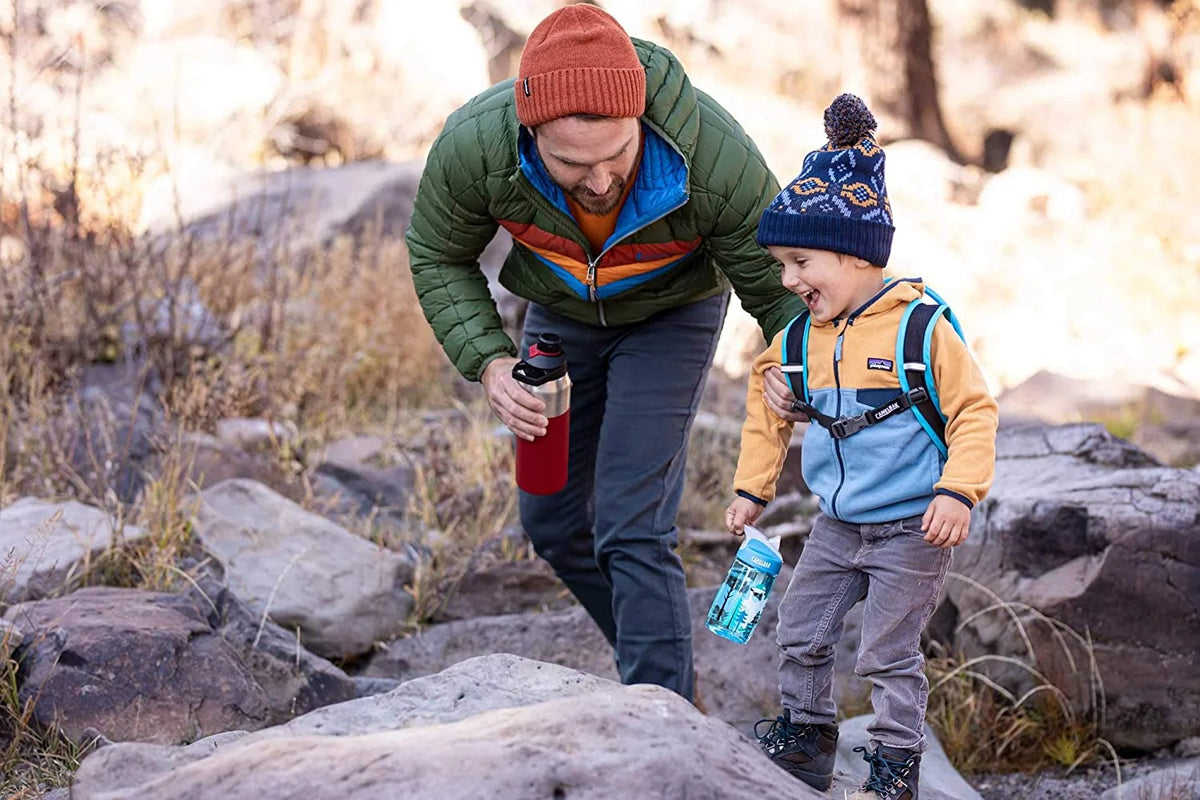 Kids Water Bottle with Big Bite Valve, BPA-Free U297352
