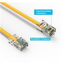 300ft Cat5e Ethernet Cable Yellow V9950