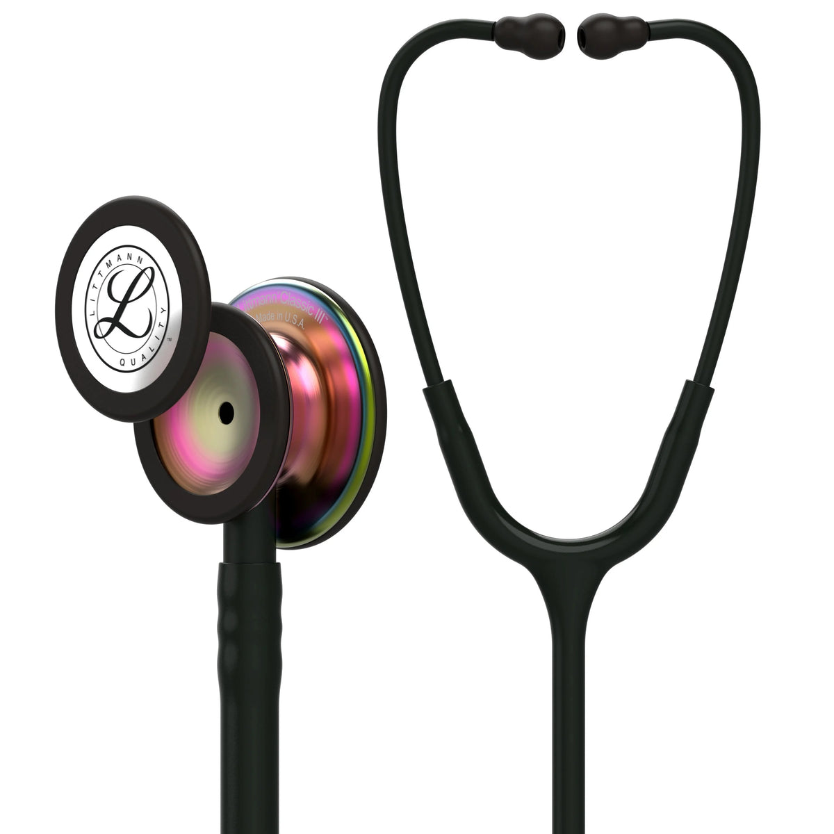 Black Tube 27 inch Stethoscope D4290