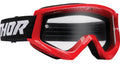 Red/Black MX Offroad Goggles with Clear Lens W907553