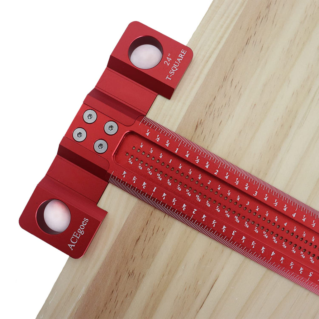 Woodworking Scriber T-Square Ruler 600mm Z383