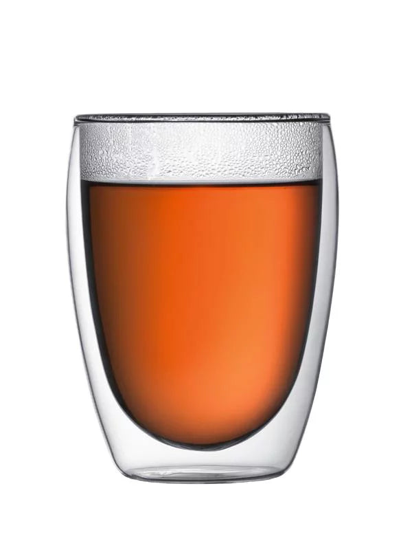 Double-Wall Clear Coffee Mug, 12 Ounces D38319