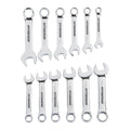 SAE and Metric Combination Wrench Set, 12 Piece B797184