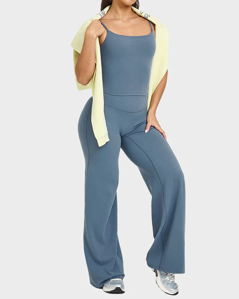 High-Waisted Wide-Leg Yoga Pants K517434