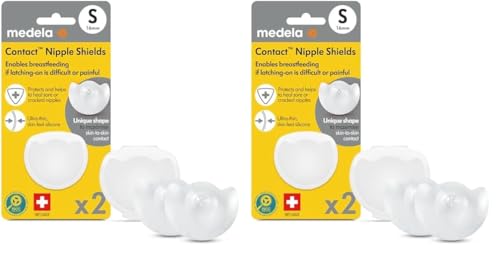 2 Count 20mm Nipple Shields with Carrying Case & Purelan Lanolin Nipple Cream M293760
