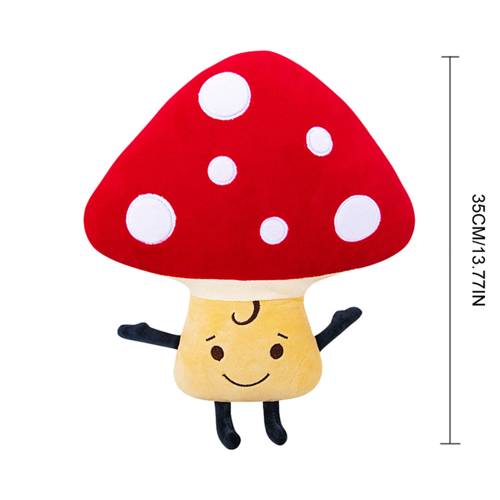 Plush Mushroom Throw Pillow Stuffed Dolls Toys M557761