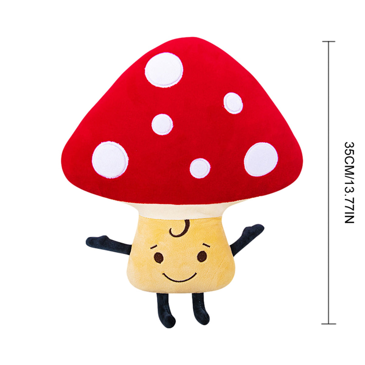 Plush Mushroom Throw Pillow Stuffed Dolls Toys M557761