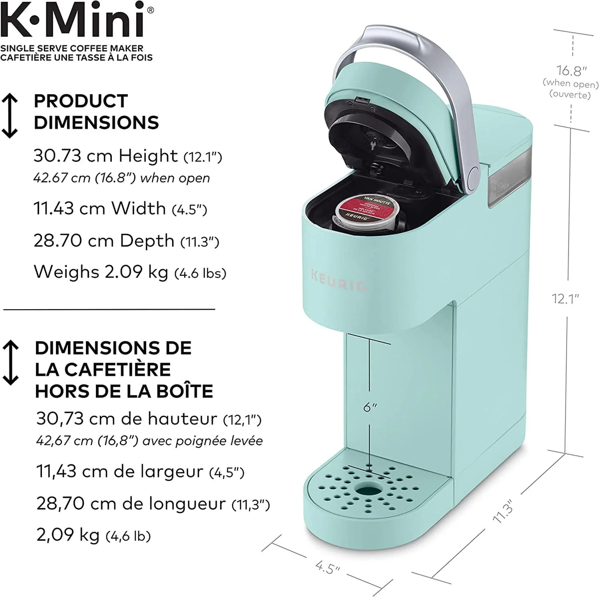 Single Serve K-Cup Pod Coffee Maker Z9865