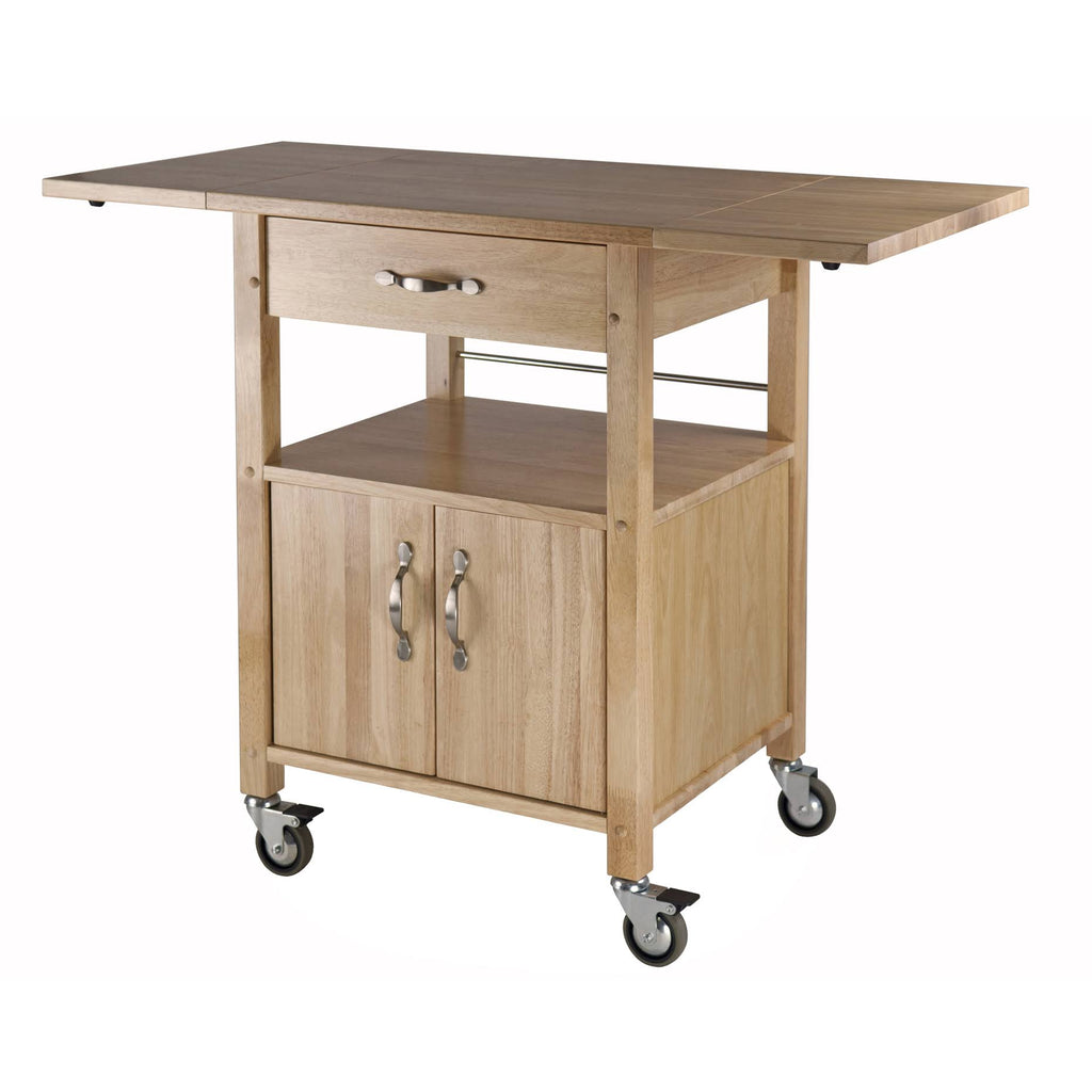 Drop-Leaf Kitchen Cart J194