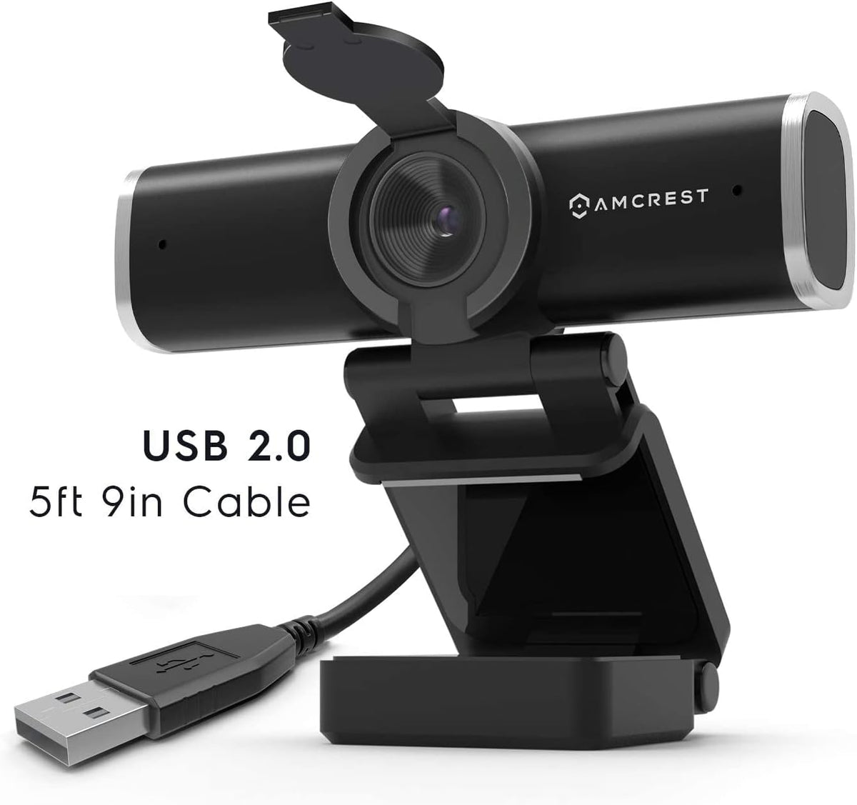 4-Megapixel Webcam with Microphone & Privacy Cover O695