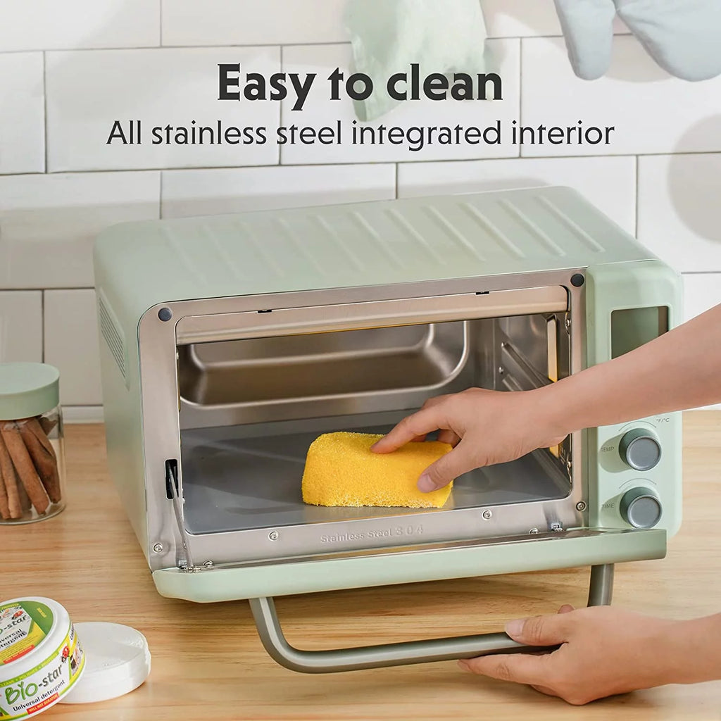 7-in-1 Digital Air Fryer Toaster Oven, 11QT, Mint Green D6215