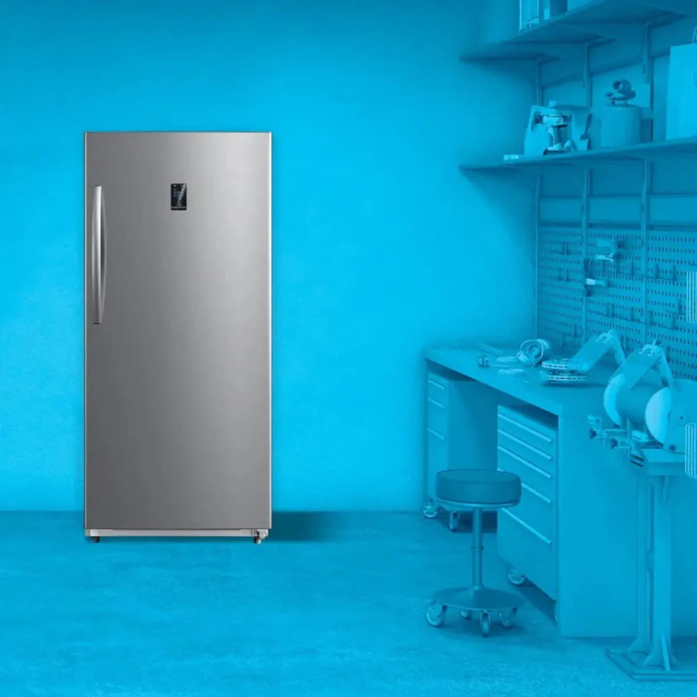 21 Cu. Ft. Stainless Steel Upright Freezer Z12659