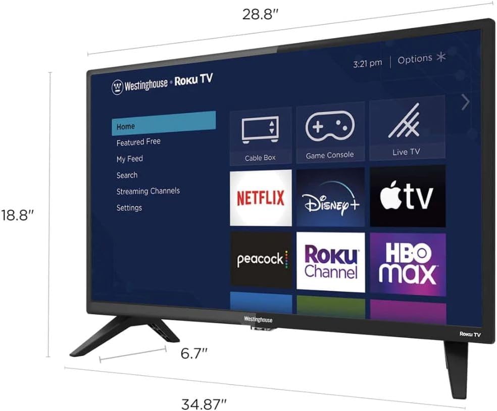 24" 720p LED Smart TV A545