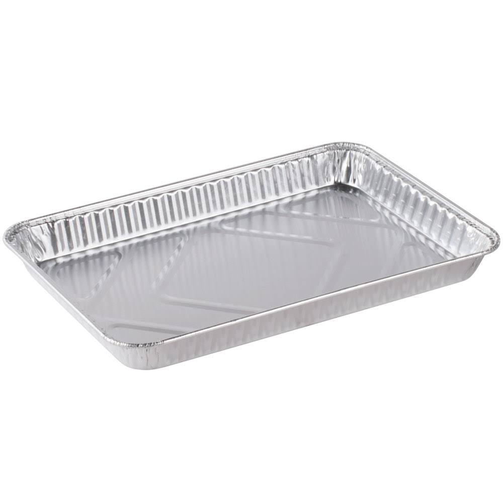 Disposable Aluminum 1/4-Size Sheet Cake Pan (Pack of 100) B6911