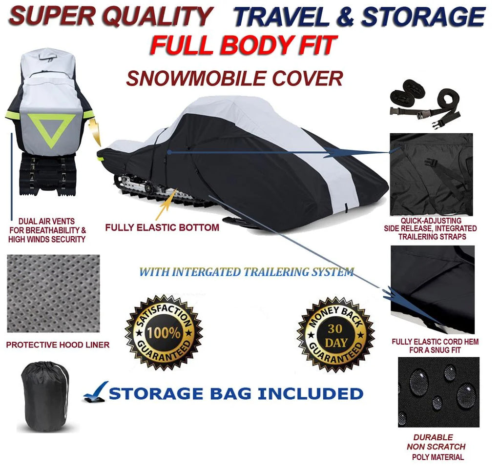 600 Denier Snowmobile Travel and Storage Cover C4808