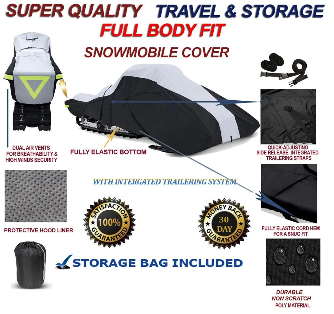 600 Denier Snowmobile Travel and Storage Cover C4808