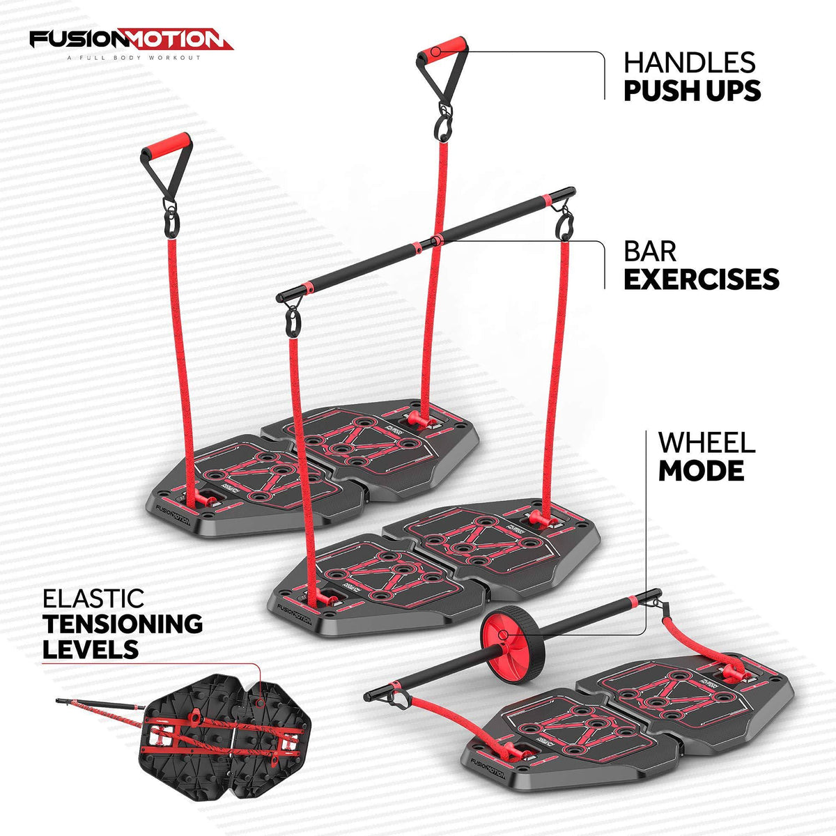 Portable Gym with 8 Accessories G59846