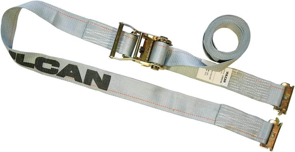 Ratchet Strap for E Track, 20 Foot, 6 Pack, Blue, 1,333 Pound Safe Working Load S363