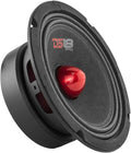 6.5 Midrange Sealed Back 8 Ohms Car Speakers Pack of 2 V8608