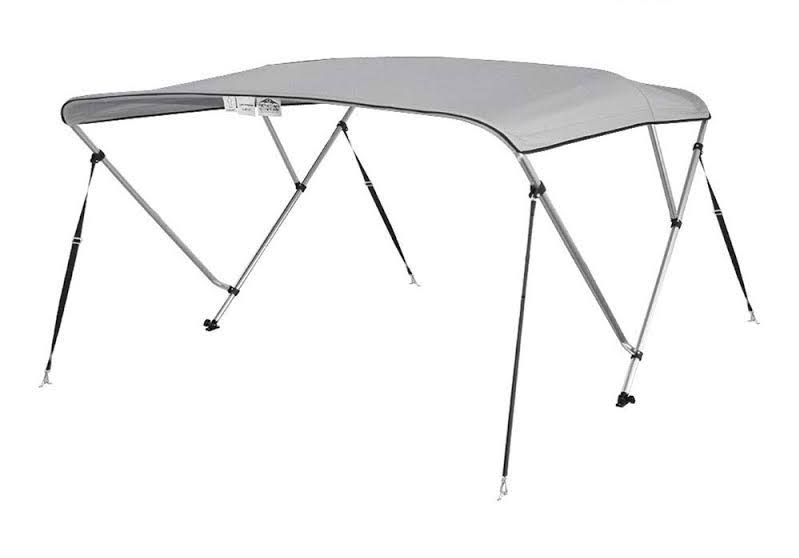 36 H x 79-84 W 6& Long 3 Bow Gray Boat Cover A515089