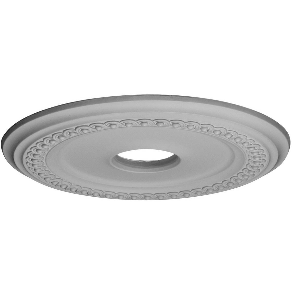Classic Ceiling Medallion, Hand-Painted Iridescent Gold F51696