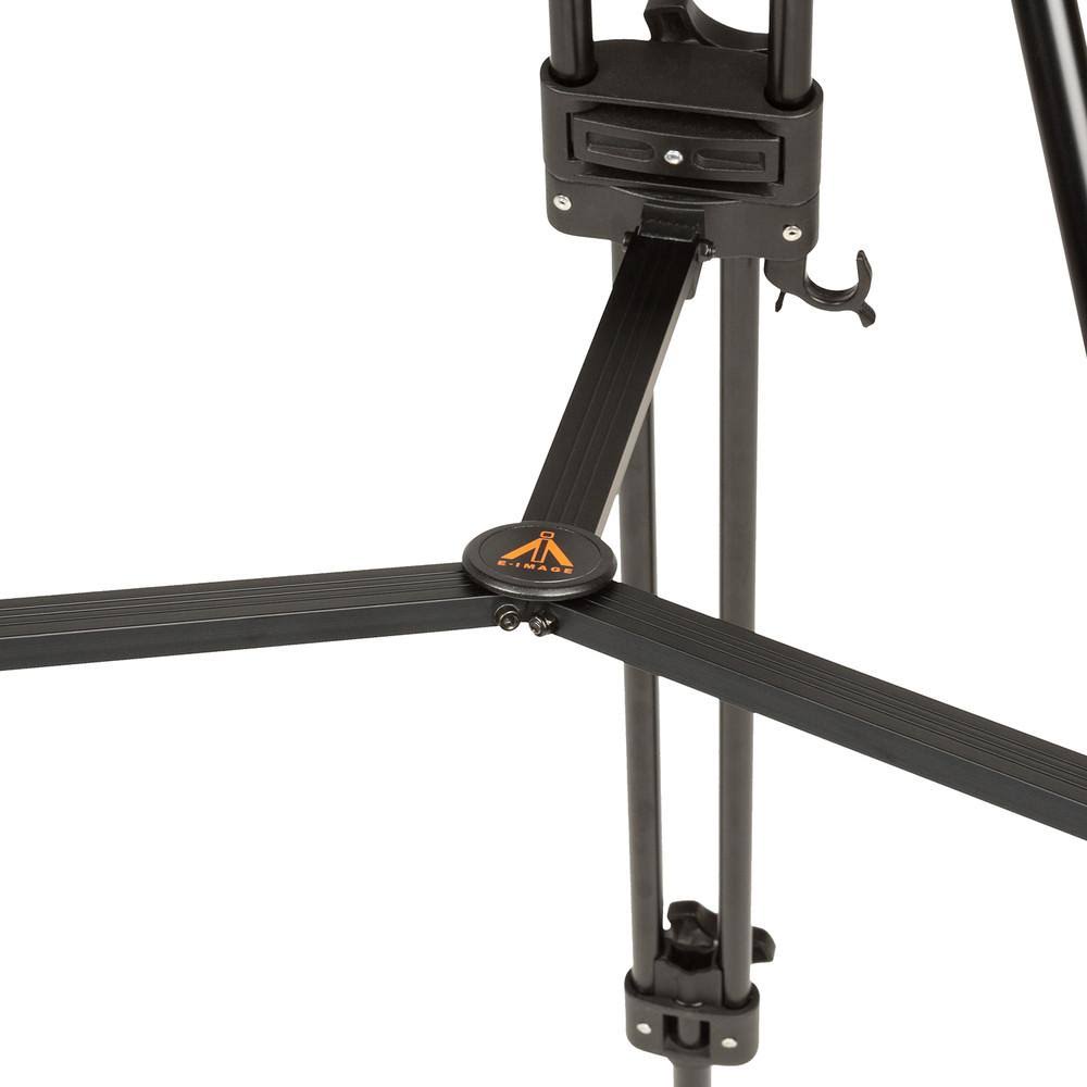 2 Stage Aluminum Tripod with Fluid Pan / Tilt Head L206