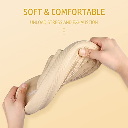 Soft Thick Sole Non-slip Cloud Slides L986