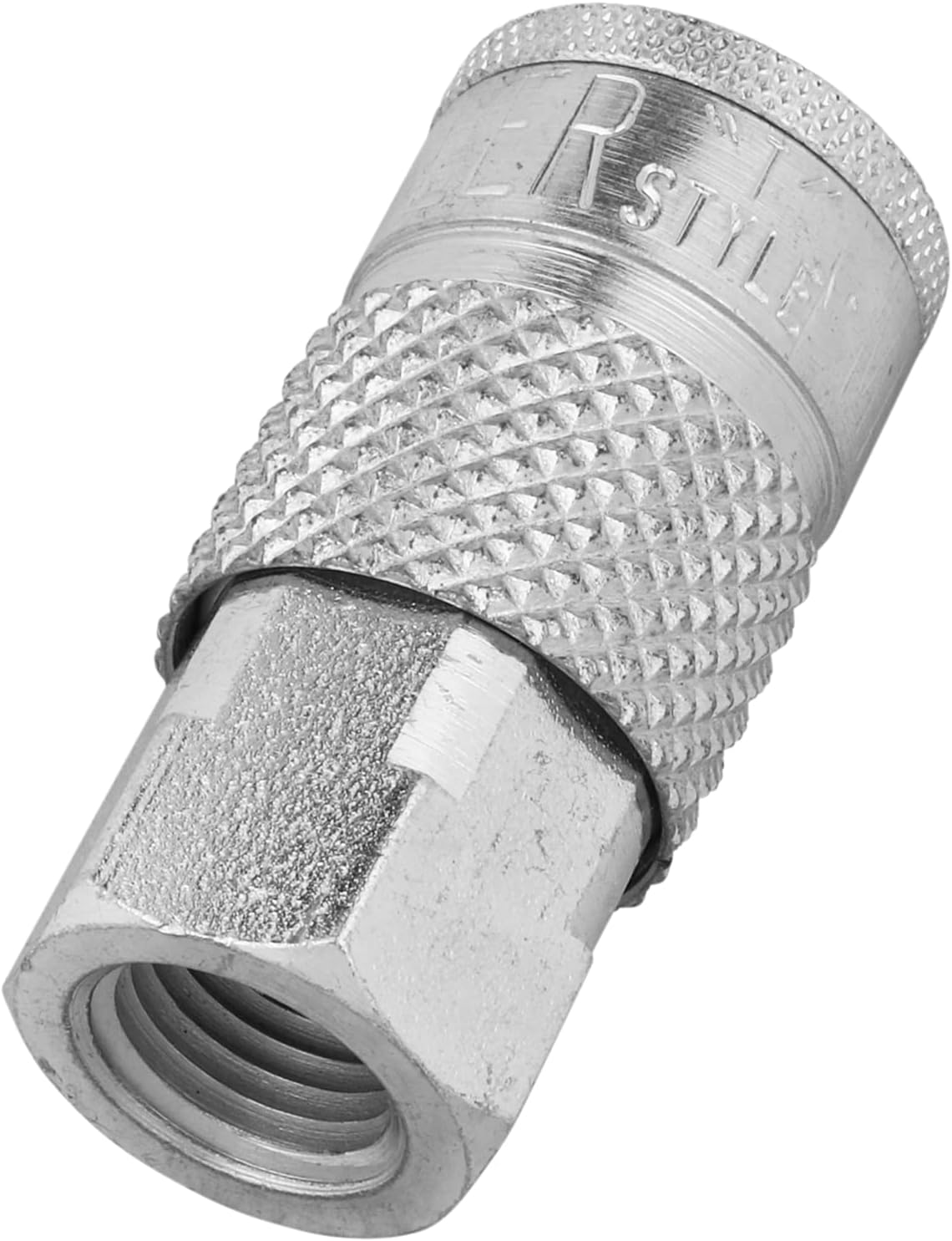 1/4" FNPT Steel Quick-Connect Coupler, Box of 10 V7697