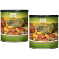 Gourmet Honey Roasted Nut Mix Cashews Pecans and Pistachios Almond 30 Oz Two Pack K222