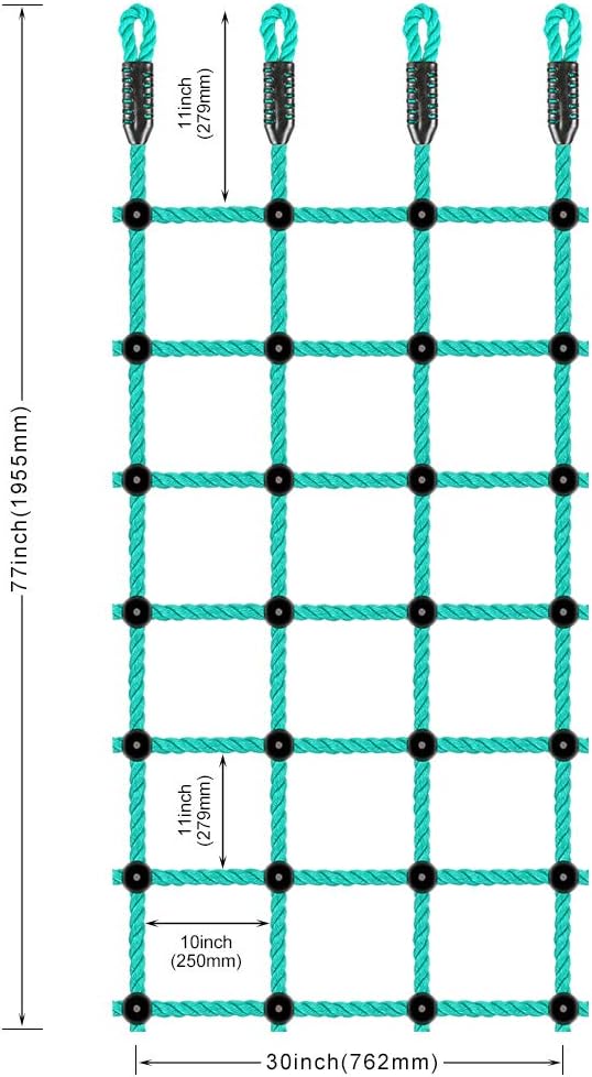 Climbing Cargo Net 100% Nylon 30 x 77 O403049