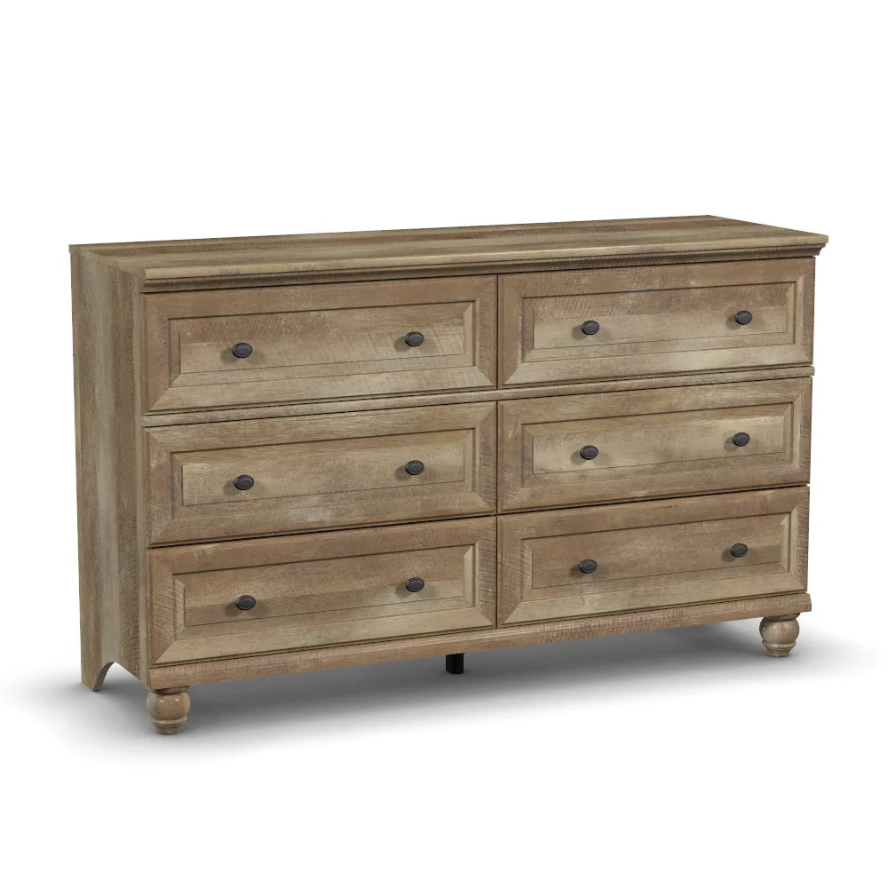 6 Drawer Lintel Oak Dresser B1456