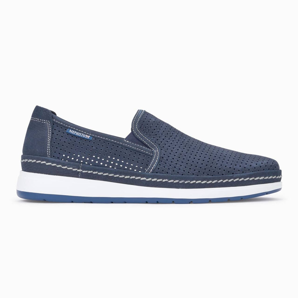 Navy Sportbuck Men&s Perf Shoes Z18211