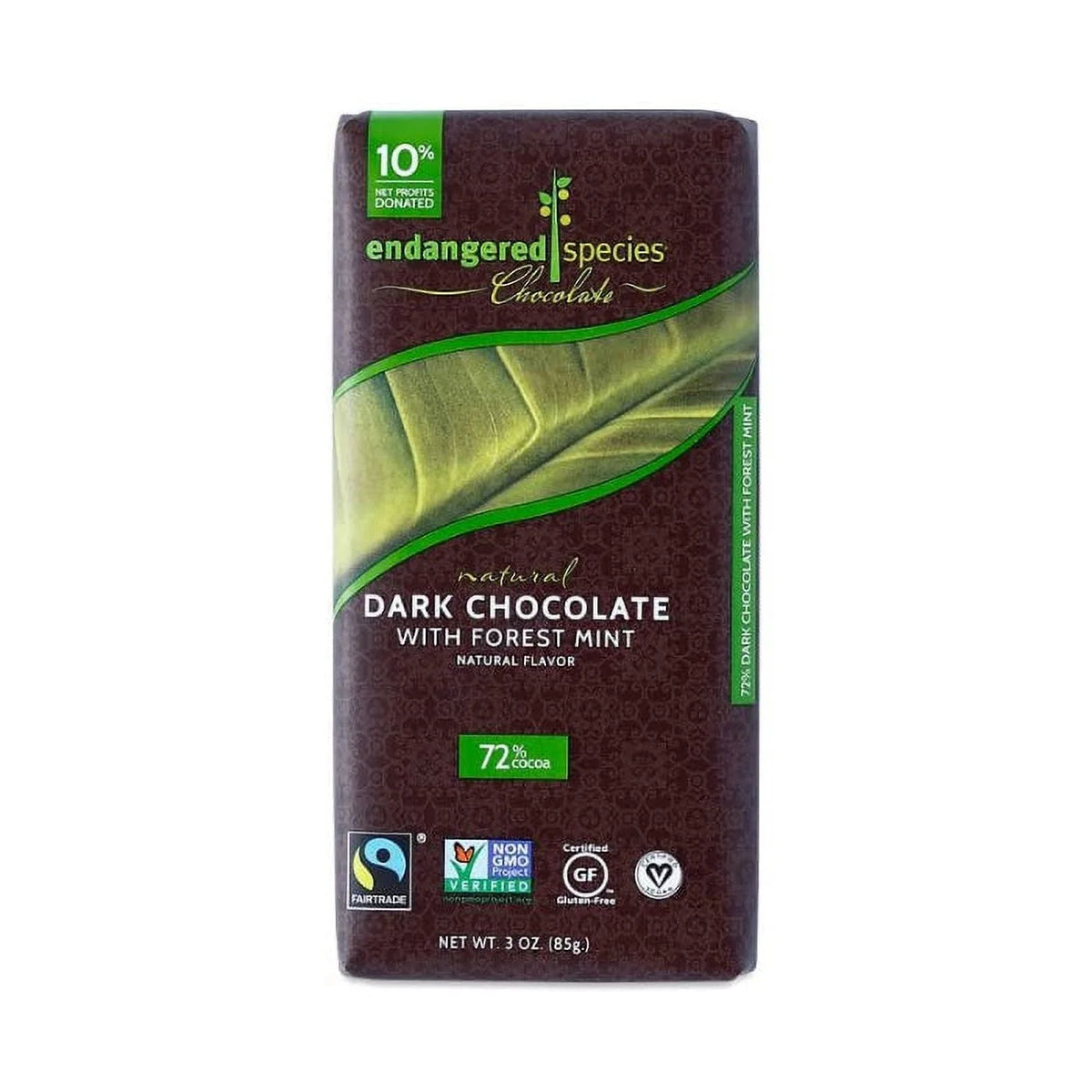 Dark Chocolate Bar 3 oz Pack of 12 J6235