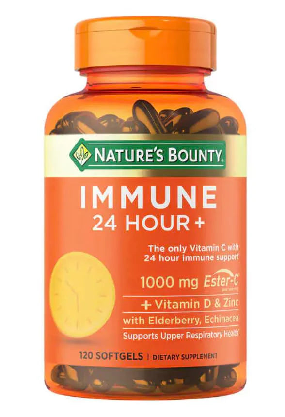 Vitamin C with Zinc and Vitamin D 1000mg Softgels 100 Count O689