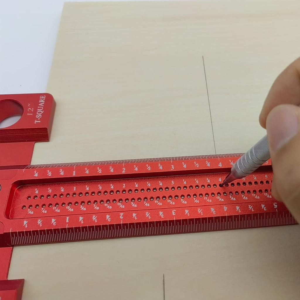 Woodworking Scriber T-Square Ruler 600mm Z383