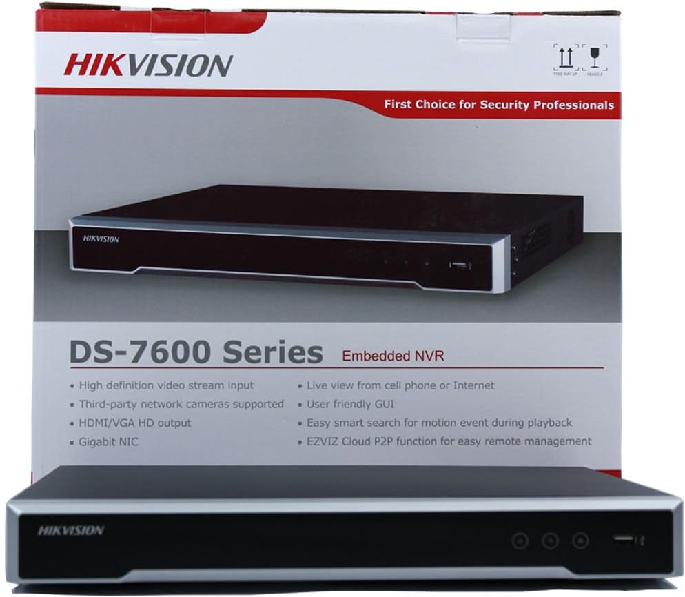 16CH 16POE 12Mp Resolution NVR C808