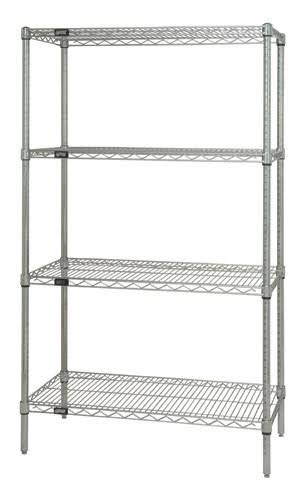 Chrome Wire Shelving Starter Kit C63778