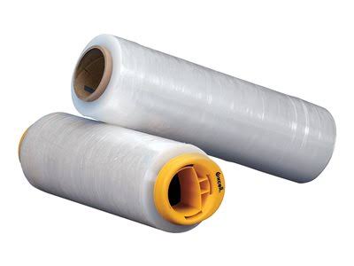 Cast Stretch Wrap, 16x22 x 1,476 ft, 47-Gauge, Clear, 4-carton O338191