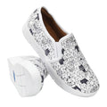 White/Black Cats 8.5 Shoes L6826