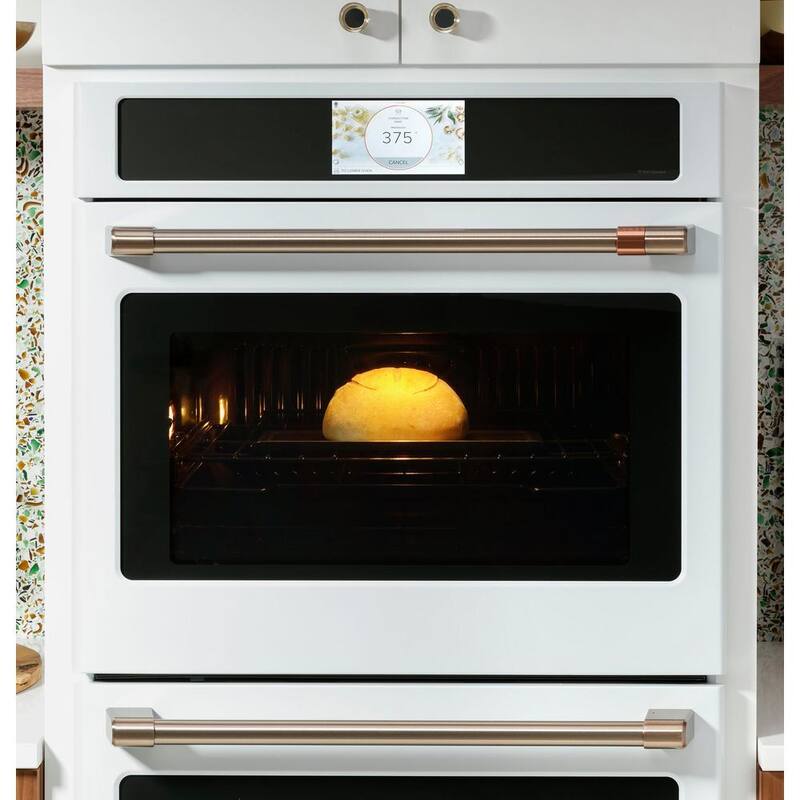 30 in. Smart Single Electric Wall Oven with Convection and Self Clean in Matte Black R430