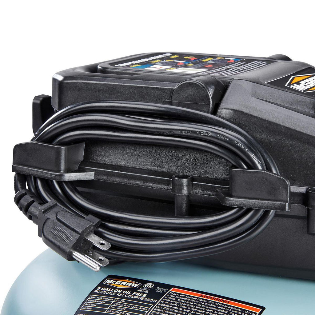 3 Gallon 110 PSI Pancake Air Compressor V96397